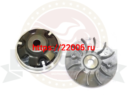 Вариатор передний 4х такт GY6-125/150 152QMI,157QMJ,ATV150 фото 2 Вариатор передний 4х такт GY6-125/150 152QMI,157QMJ,ATV150 фото 2