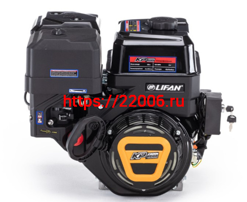 Двигатель LIFAN 16 л.с. KP420E (вал d25 мм) ЭЛ.СТАРТЕР, с катушкой освещения 12В 7А 84Вт Двигатель LIFAN 16 л.с. KP420E (вал d25 мм) ЭЛ.СТАРТЕР, с катушкой освещения 12В 7А 84Вт