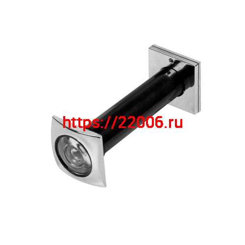Глазок Ajax (Аякс) дверной, оптика пластик DVK-4/70-130 CP хром