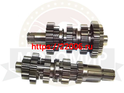 Коробка в сборе 174MN-3 (CBS250 ) жидкост. охл. (комплект валов и шестерен) 5СтКПП