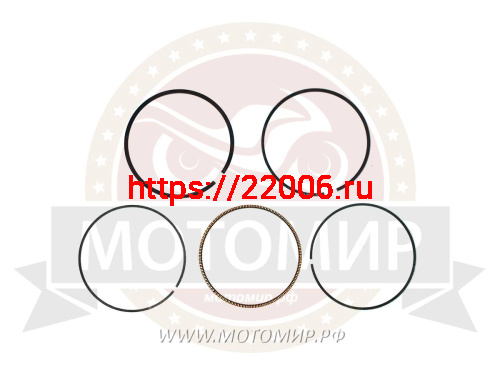 Кольца поршневые 4х такт. 60,00 мм KAYO YX150/160 узкие 0,8 мм