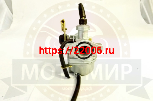 Карбюратор PZ19 Сигма 125 см3 флажок под трос АТВ50 фото 2