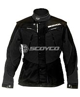 Куртка мотоциклетная JK27 черная (М) Scoyco