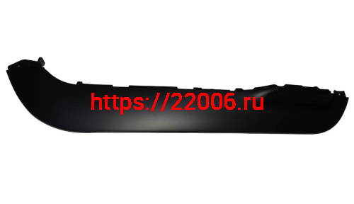Облицовка пола боковая левая электро скутер М6 (C1059460000)