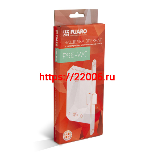 Защелка Fuaro (Фуаро) PLASTP96WC-50 (P96WC-50) SG мат.золото фото 2
