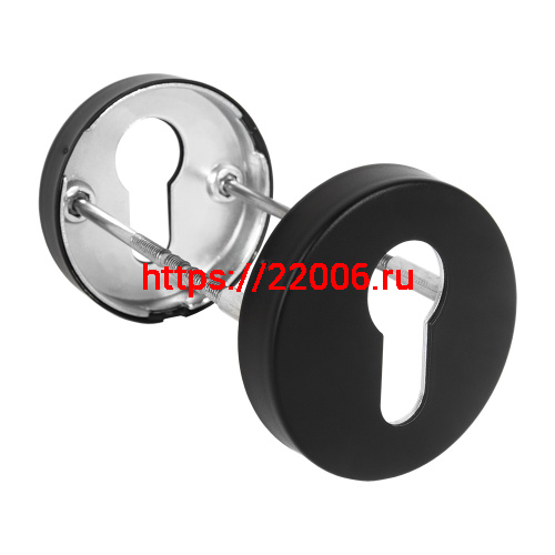 Накладка Fuaro (Фуаро) под цилиндр ET.R.DSS201-02 (DSS-02-ET) (INOX 201) BLACK Накладка Fuaro (Фуаро) под цилиндр ET.R.DSS201-02 (DSS-02-ET) (INOX 201) BLACK