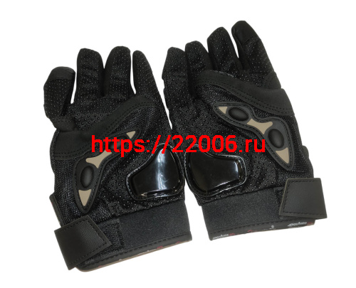 Перчатки PRO-BIKER MCS-01С сенсорные(чёрные), р-р L фото 2