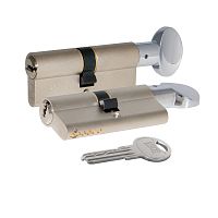 Цилиндровый механизм Kale kilit (Кале килит) с вертушкой 164 SM/90 (35+10+45) mm никель 5 кл.