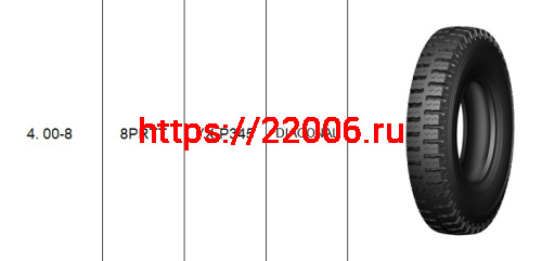Покрышка 8" 4.00-8 Р345, KINGSTONE (YUANXING) Покрышка 8" 4.00-8 Р345, KINGSTONE (YUANXING)