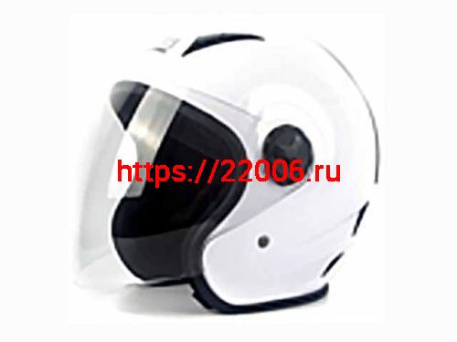 Мотошлем VIRTUE MD-207 открытый белый (L)