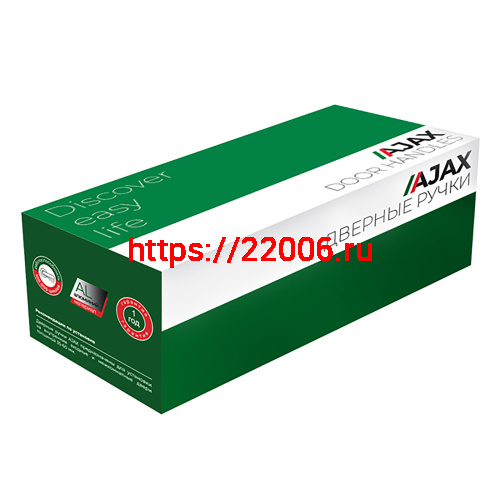 Ручка Ajax (Аякс) раздельная K.JK51.ERGO (ERGO JK) BL-24 черный фото 3 Ручка Ajax (Аякс) раздельная K.JK51.ERGO (ERGO JK) BL-24 черный фото 3