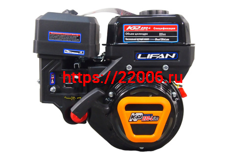 Двигатель LIFAN 8,0 л.с. KP230-L (200) (вал d20 мм) с редуктором 1:2 Двигатель LIFAN 8,0 л.с. KP230-L (200) (вал d20 мм) с редуктором 1:2