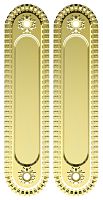 Ручка Armadillo (Армадилло) для раздвижных дверей SH.CL152.010 (SH010/CL) GOLD-24 золото 24К