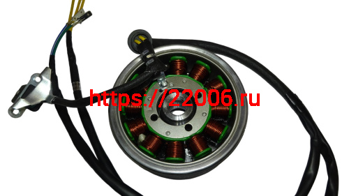 Зажигание LF163 FML-2MP в сборе с маховиком (E07-06 + F07-14) (12 кат., 5 проводов) фото 2 Зажигание LF163 FML-2MP в сборе с маховиком (E07-06 + F07-14) (12 кат., 5 проводов) фото 2