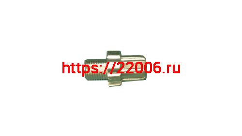 Болт регулировочный торм.троса 10х16 сереб.