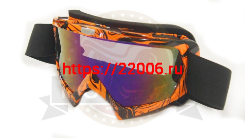 Очки NORTH WOLF YH671 мотокросс/спорт цветные 012