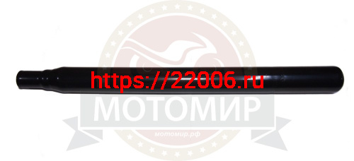 Штырь подседельный, без замка, сталь, D:31,8х L:400мм. черный, серебристый