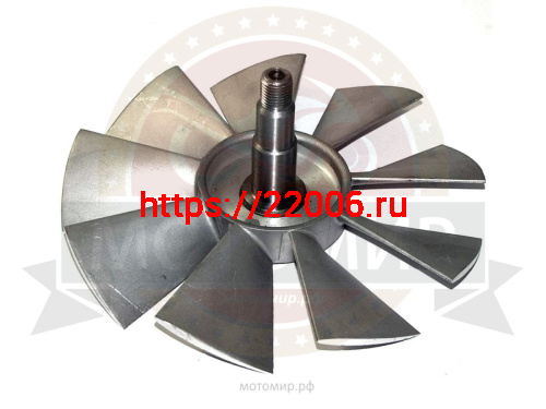 Крыльчатка Буран (110500640) аллюминевая (ЗАВОД) Крыльчатка Буран (110500640) аллюминевая (ЗАВОД)