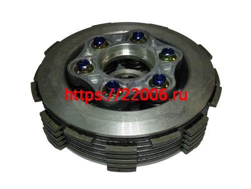 Барабан сцепления внутренний LF163 FML-2MP  в сборе с дисками (E06-15)