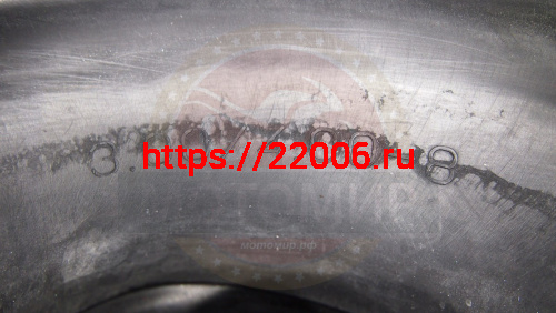 Камера  ПетроШина  8" 3.00-8 (4.00-8) (1 уп = 25 шт), Россия фото 3