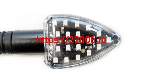 Боковой фонарь (LED) (компл. - 1 пар) WKT-TL-07 черный фото 2 Боковой фонарь (LED) (компл. - 1 пар) WKT-TL-07 черный фото 2