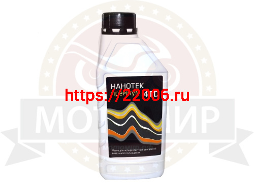 Масло  НАНОТЕК 4ТD МОТО Премиум SAE 10W-40 полусинтетическое для 4-х тактных двигателей 1л