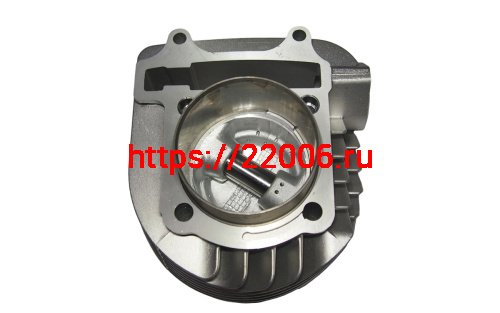 Цилиндр в сборе с поршнем 4-х такт. 62,50 мм,  ATV, GY6-180 (E05-2+T04-2,3,4,5)