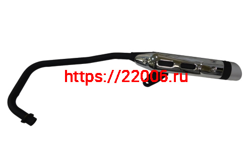 Глушитель ROADSTER RA1 в сборе с коленом (18000-J0E6-C10066) Глушитель ROADSTER RA1 в сборе с коленом (18000-J0E6-C10066)
