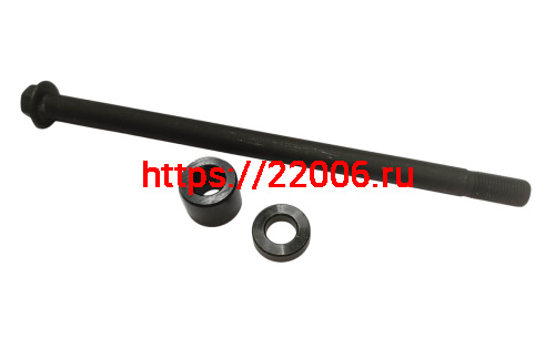 Ось заднего колеса (М14*1.5мм*255мм) в сборе MIRAGE 250 (поз. 13,15,16,17) Ось заднего колеса (М14*1.5мм*255мм) в сборе MIRAGE 250 (поз. 13,15,16,17)