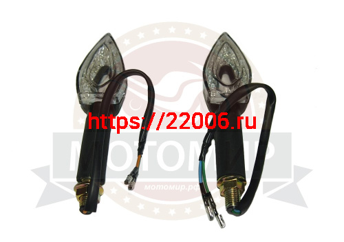 Боковой фонарь (LED) (компл. - 1 пар) FIREGUARD TRAIL 250 задний (32040229, 32050942) Боковой фонарь (LED) (компл. - 1 пар) FIREGUARD TRAIL 250 задний (32040229, 32050942)