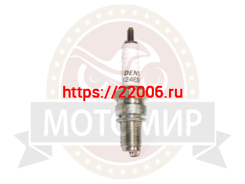 Свеча DENSO X24ESR-U (4101) аналог NGK DR8EА ( Минск, Simpler, Hunter) 4т. СG/CB125-250 cc.
