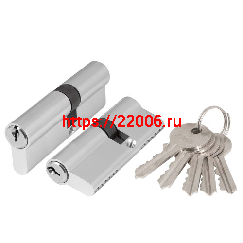 Цилиндровый Ajax (Аякс) механизм (AZ100/95) AZ1000Key95 (30+10+55) CP хром Цилиндровый Ajax (Аякс) механизм (AZ100/95) AZ1000Key95 (30+10+55) CP хром