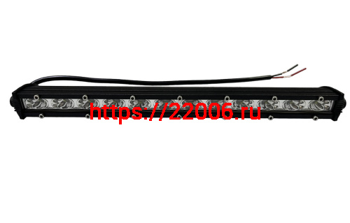 Фара светодиодная LED-010C, 335*45*26mm,  36W CREE  LED (12 диодов)
