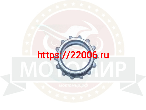 Звезда 14 зуб. коленвала ГРМ малая 139FMB,147FMH,152FMI, "Zodiak", Альфа (d19мм)