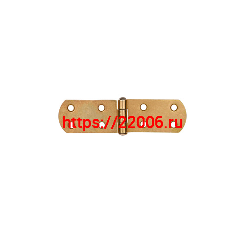 Петля Ajax (Аякс) французская LM/IN140x35x2FR YZN желтый цинк