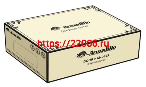 Ручка Armadillo (Армадилло) раздельная R.CL55.Bella (Bella CL2) FG-10 французское золото фото 3