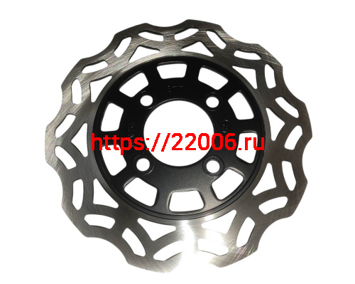 Диск тормозной задний (220х100х4) CORSAR 250